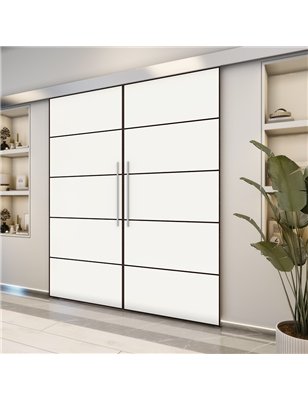 Holzschiebetür Eco-Line - Design-Linien  Model 3040-2