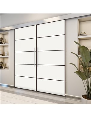 Holzschiebetür Eco-Line - Design-Linien  Model 3040-2
