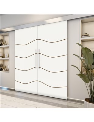 Holzschiebetür Eco-Line - Design-Linien  Model 3063-2