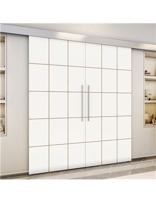 Holzschiebetür Eco-Line - Design-Linien  Model 3078-3