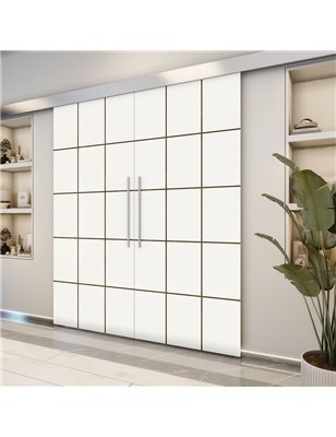 Holzschiebetür Eco-Line - Design-Linien  Model 3079-2