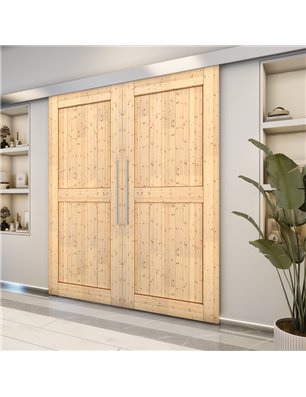 Holzschiebetür Eco-Line - Country  Model 3002-2