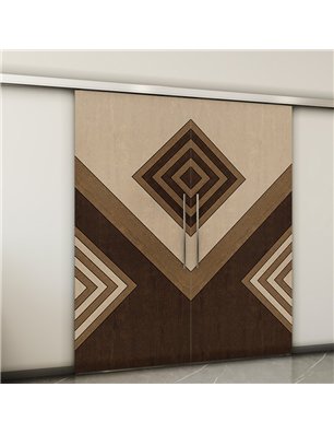 Holzschiebetür Slim-Line - Holz-Mix  Model 3010-2