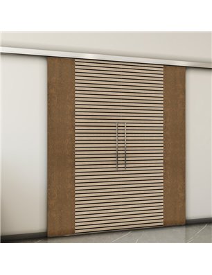 Holzschiebetür Slim-Line - Holz-Mix  Model 3012-2