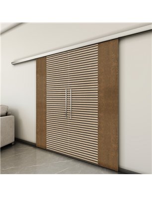 Holzschiebetür Slim-Line - Holz-Mix  Model 3012-3