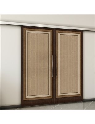 Holzschiebetür Slim-Line - Holz-Mix  Model 3041-2