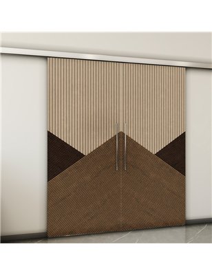 Holzschiebetür Slim-Line - Holz-Mix  Model 3044-2
