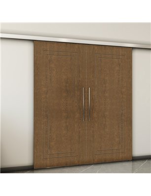 Holzschiebetür Slim-Line - Holz-Mix  Model 3065-2