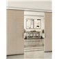 Holzschiebetür Slim-Line - Eiche und Weiss Model 3052 Holzschiebetür Slim-Line - Eiche und Weiss Model 3052
