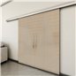 Holzschiebetür Slim-Line - Eiche und Weiss Model 3052 Holzschiebetür Slim-Line - Eiche und Weiss Model 3052