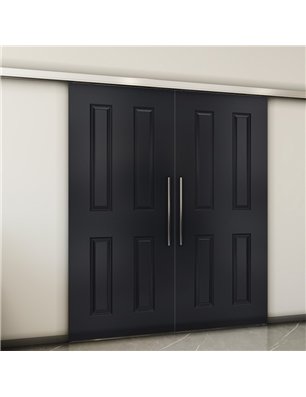 Holzschiebetür Slim-Line - Schwarz  Model 3022-2