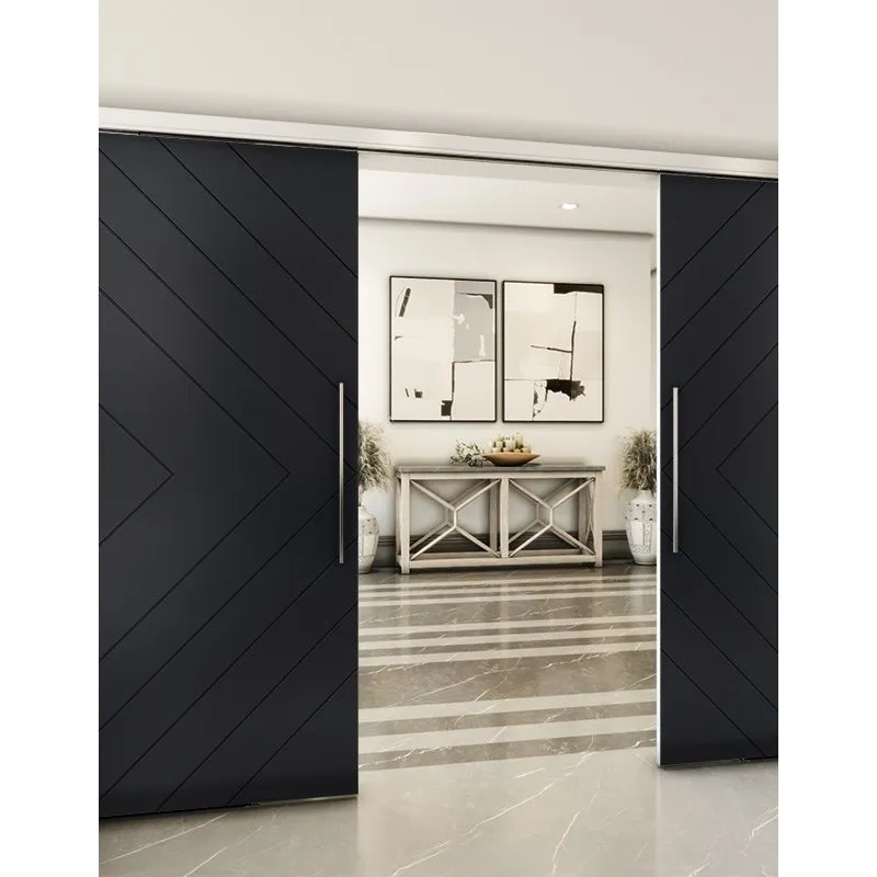 Holzschiebetür Slim-Line - Schwarz Model 3038 Holzschiebetür Slim-Line - Schwarz Model 3038