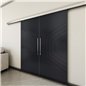 Holzschiebetür Slim-Line - Schwarz Model 3072 Holzschiebetür Slim-Line - Schwarz Model 3072