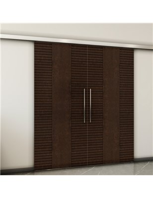 Holzschiebetür Slim-Line - Wenge  Model 3013-2