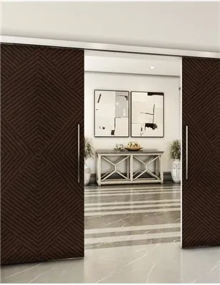 Holzschiebetür Slim-Line - Wenge Model 3054