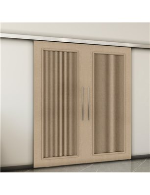 Holzschiebetür Slim-Line - Eiche  Model 3005-2