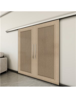 Holzschiebetür Slim-Line - Eiche  Model 3005-3