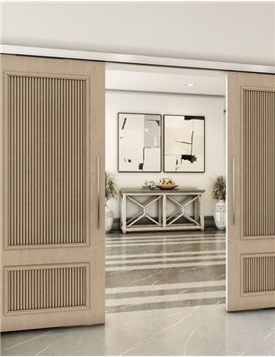 Holzschiebetür Slim-Line - Eiche  Model 3006