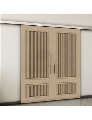 Holzschiebetür Slim-Line - Eiche  Model 3006-2