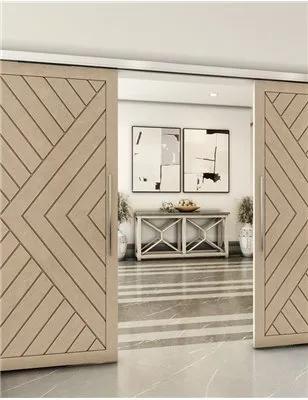 Holzschiebetür Slim-Line - Eiche Model 3009