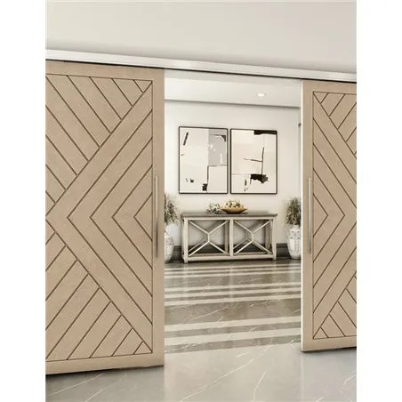 Holzschiebetür Slim-Line - Eiche Model 3009