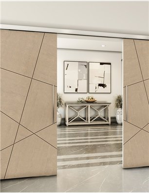 Holzschiebetür Slim-Line - Eiche  Model 3011