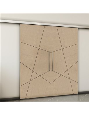 Holzschiebetür Slim-Line - Eiche  Model 3011-2