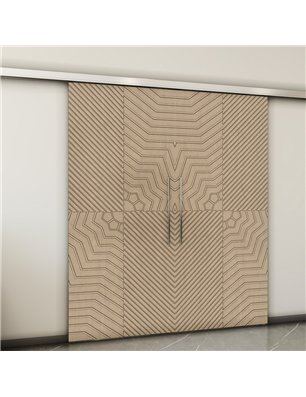 Holzschiebetür Slim-Line - Eiche  Model 3050-2