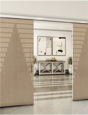 Holzschiebetür Slim-Line - Eiche  Model 3053