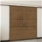 Holzschiebetür Slim-Line - Nussbaum Model 3032 Holzschiebetür Slim-Line - Nussbaum Model 3032