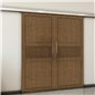 Holzschiebetür Slim-Line - Nussbaum Model 3042 Holzschiebetür Slim-Line - Nussbaum Model 3042