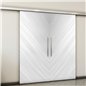 Holzschiebetür Slim-Line - Weiss 3D Model 3014 Holzschiebetür Slim-Line - Weiss 3D Model 3014