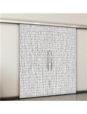Holzschiebetür Slim-Line - Weiss 3D  Model 3030-2