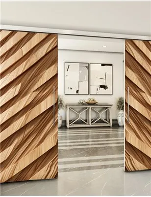 Holzschiebetür Slim-Line - Holzkunst Model 3005