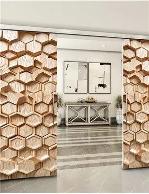 Holzschiebetür Slim-Line - Holzkunst Model 3006