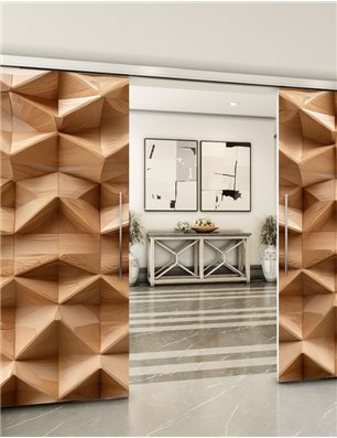 Holzschiebetür Slim-Line - Holzkunst  Model 3007