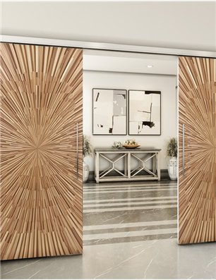 Holzschiebetür Slim-Line - Holzkunst  Model 3019