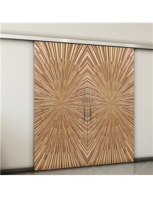 Holzschiebetür Slim-Line - Holzkunst  Model 3019-2