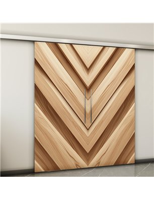 Holzschiebetür Slim-Line - Holzkunst  Model 3020-2