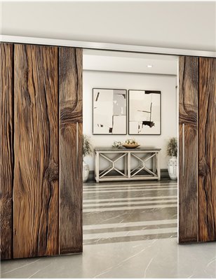 Holzschiebetür Slim-Line - Holzkunst  Model 3027