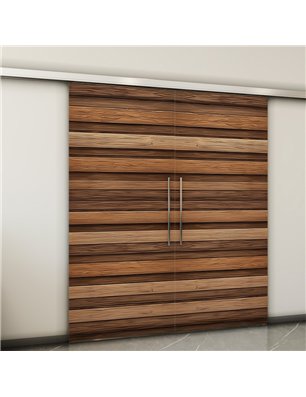 Holzschiebetür Slim-Line - Holzkunst  Model 3032-2
