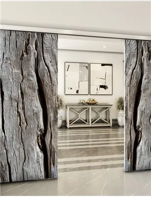 Holzschiebetür Slim-Line - Holzkunst Model 3039