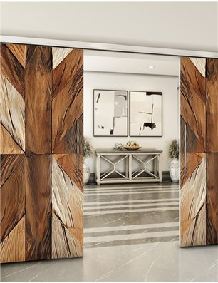Holzschiebetür Slim-Line - Holzkunst  Model 3048