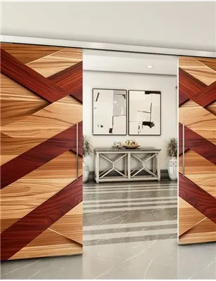 Holzschiebetür Slim-Line - Holzkunst Model 3060