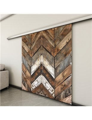 Holzschiebetür Slim-Line - Holzkunst  Model 3062-3