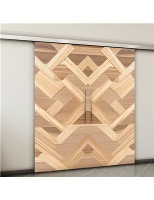Holzschiebetür Slim-Line - Holzkunst  Model 3063-2