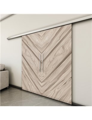 Holzschiebetür Slim-Line - Holzkunst  Model 3080-3