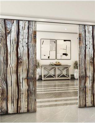 Holzschiebetür Slim-Line - Holzkunst  Model 3095