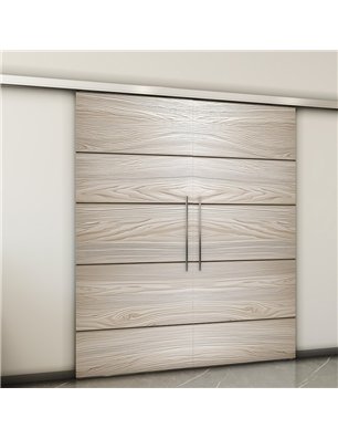 Holzschiebetür Slim-Line - Holzkunst  Model 3096-2