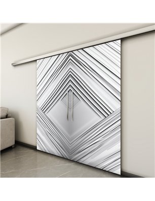 Holzschiebetür Slim-Line - Geometrie  Model 3042-3